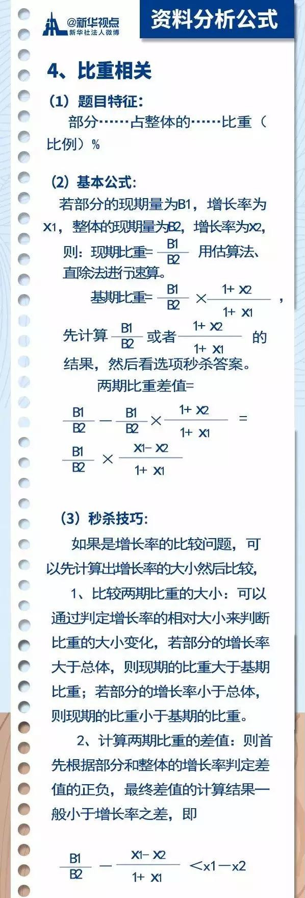 2020國考行測常用公式匯總，背完答題省時省力